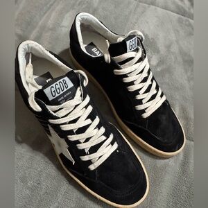 Golden Goose Ball Star Suede Sneakers